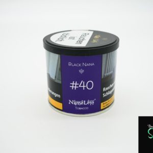 NameLess Tobacco – BLACK NANA #40 200g ( 139,50€ pro 1kg )