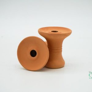 Kaya – Einloch-Tonkopf „Flat“ (Terracotta)