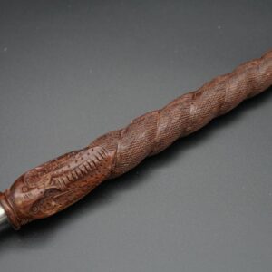 Kaya – Holzmundstück Cobra mit Edelstahl-Innenrohr