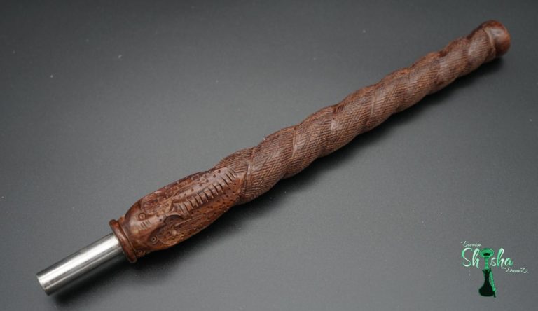 Kaya - Holzmundstück Cobra mit Edelstahl-Innenrohr