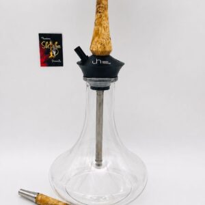 Union Hookah – Sleek Stabilized Wood Yellow
