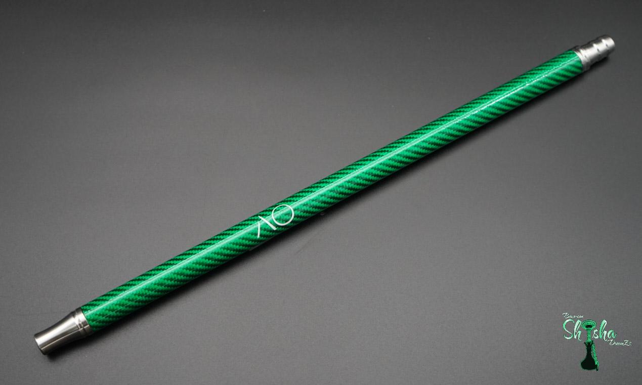 AO - Carbon Mundstück Edelstahl V2A Grün