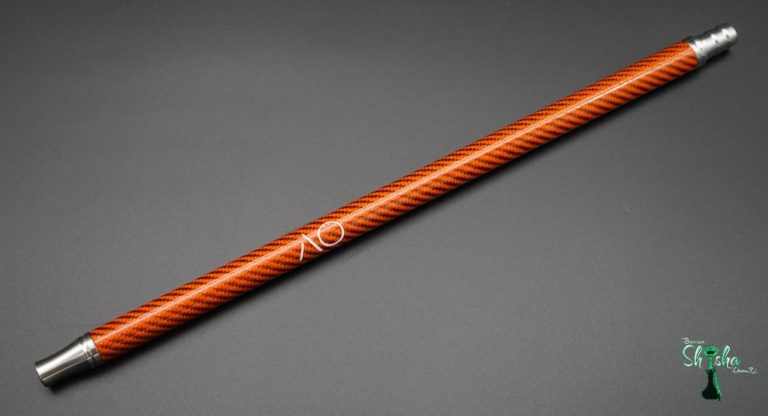 AO - Carbon Mundstück Edelstahl V2A Orange