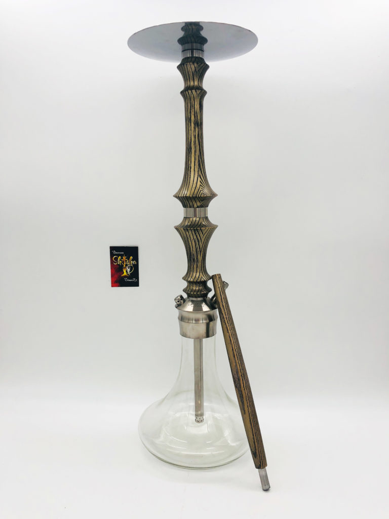 Hardwood Hookah - Supreme Gold
