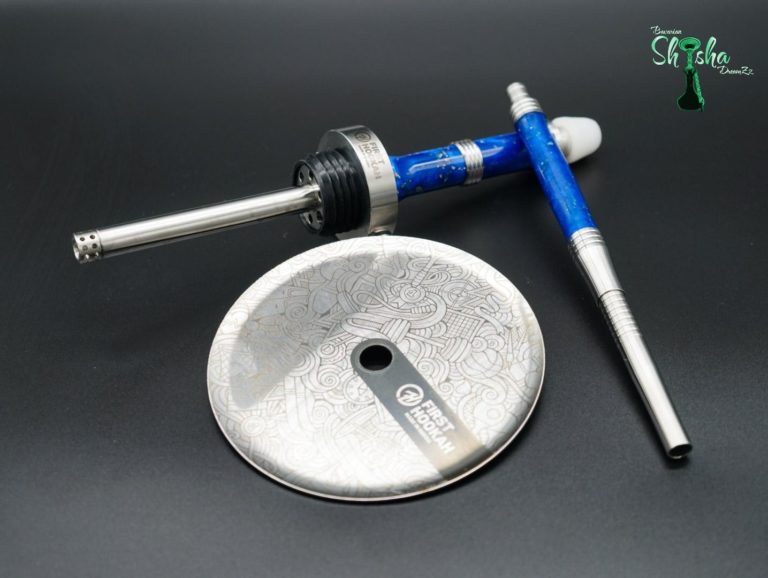 First Hookah - Core Mini Blue/Gold - Image 2