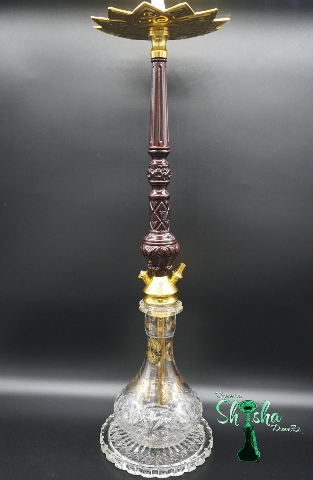 Dschinni Hookah – Legend V2A Cherry Wood Tradi Shisha – Bavarian