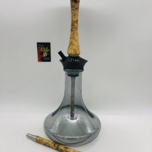 Union Hookah – Sleek Stabilized Wood Yellow