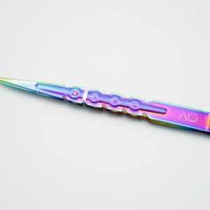 AO – Kohlezange Edelstahl Rainbow 22cm