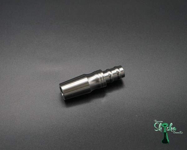 INVI - Schlauchanschluss für Reflexion & Tesseract Edelstahl Gun Metal 18/8