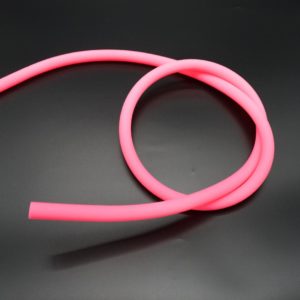 Silikonschlauch – Matt Neon Rosa