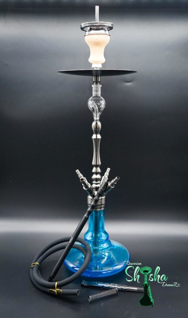 INVI - Tesseract Edelstahl Gun Metal Blau Nr. 24