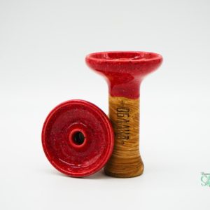 Oblako – Phunnel M Glazed Marble Red Dotted