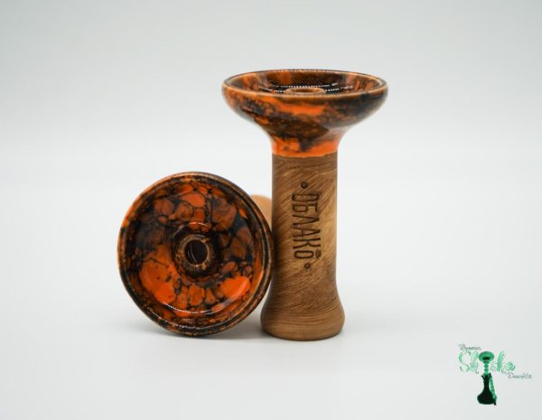 Oblako - Phunnel M Glazed Marble Orange/Black
