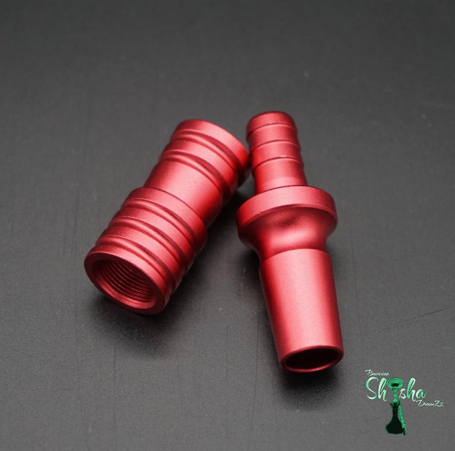 SK - Schlauchadapter-Set Vapor Rot 18/8