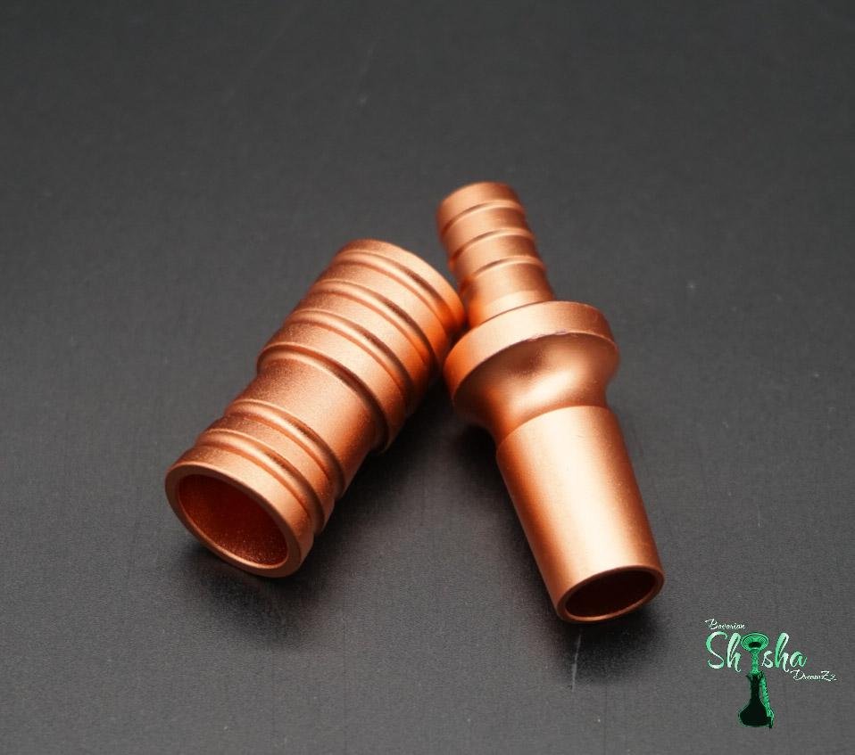 SK - Schlauchadapter-Set Vapor Goldbraun 18/8