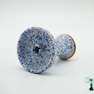 Smokelab Köpfe – Phunnel One Glaze White Blue