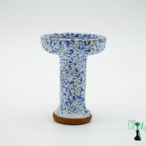 Smokelab Köpfe – Phunnel One Glaze White Blue