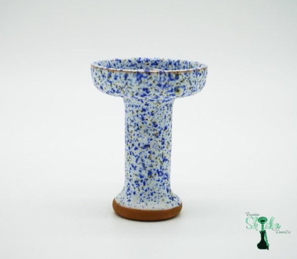 Smokelab Köpfe - Phunnel One Glaze White Blue - Image 2