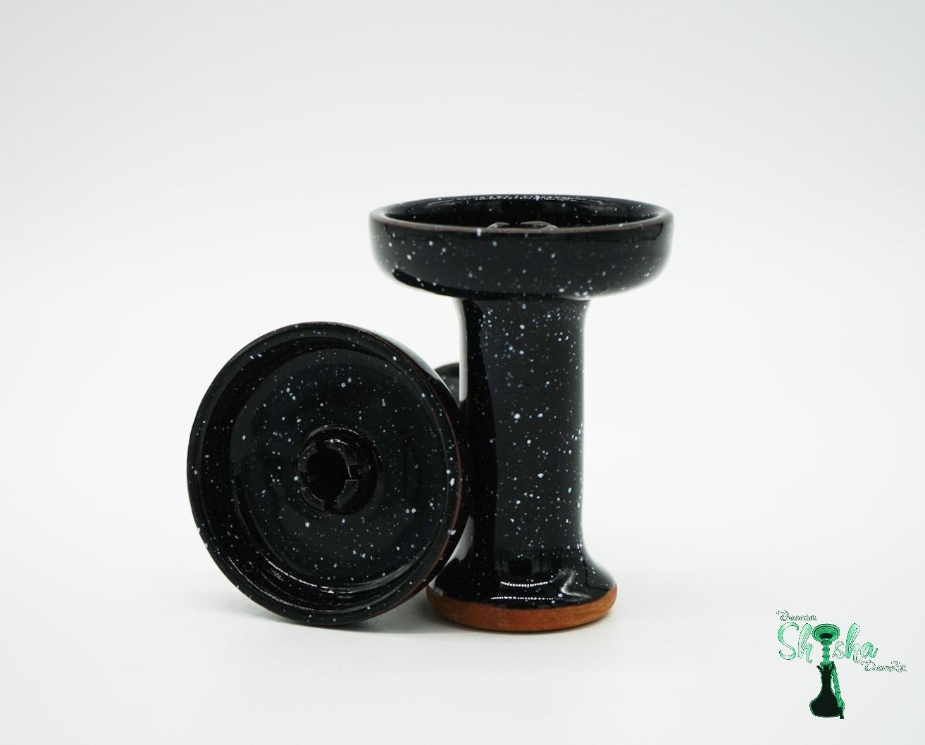 Smokelab Köpfe - Phunnel One Glaze Black Dotted