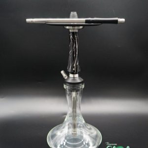 VooDoo Smoke – Hookah Down Black-Silver