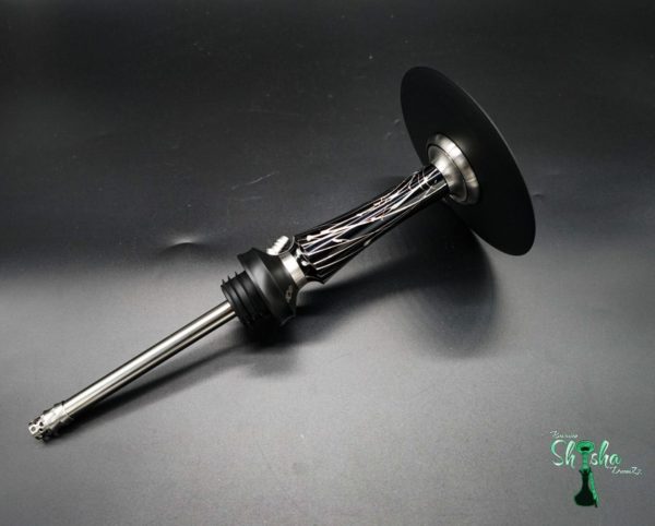 VooDoo Smoke - Hookah Down Black-Silver - Image 2