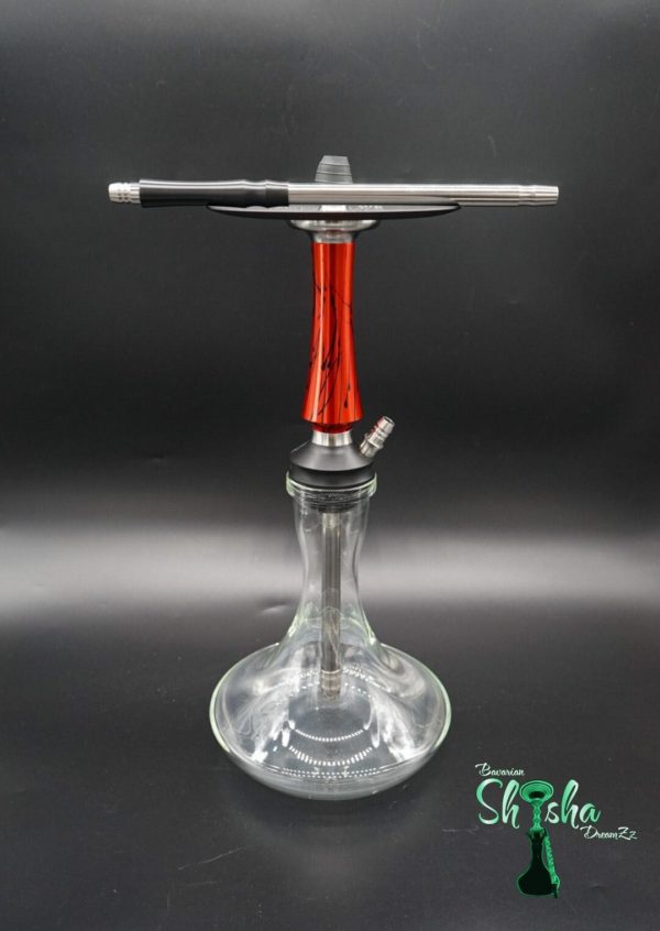 VooDoo Smoke - Hookah Down Red-Black
