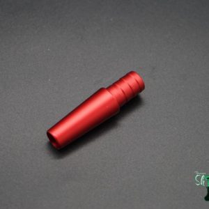 Schlauchanschluss matt red
