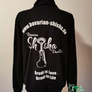 Bavarian Shisha DreamZz – Unisex Hoodie – „Brudi is Love“ Größe L