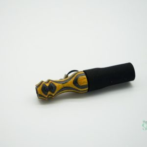 Bavarian Shisha DreamzZ – Hygienemundstücke Holz gelb/schwarz