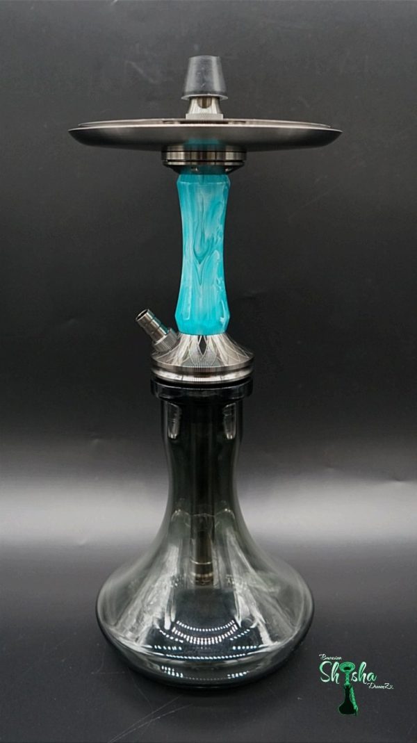 Ocean Hookah - Kaif “S” 2nd Edition Black / Turquoise