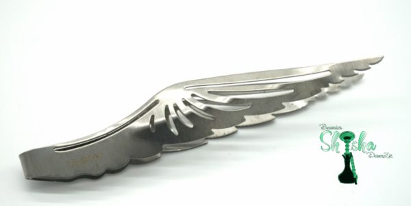 FlyCol Angel Wing - Kohlezange silber 23cm