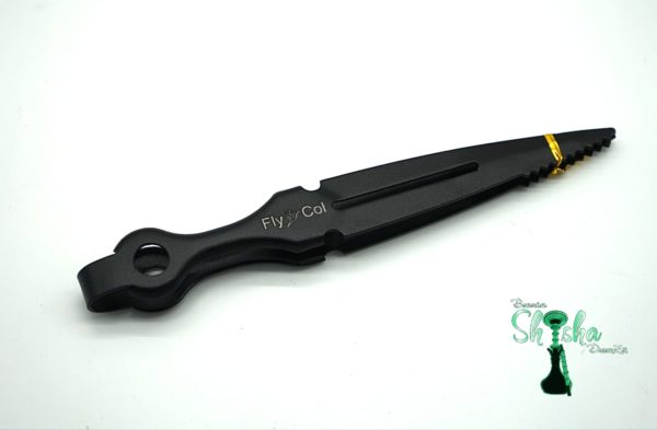 FlyCol Dagger - Kohlezange schwarz 23cm