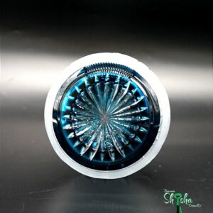 Caesar Crystal Bohemiae – Steck-Bowl Hoarfrost Down New Blue Nr. 29
