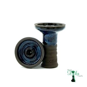 Hookain – Lit Lip Stone Ware – Phunnel – Black Wave