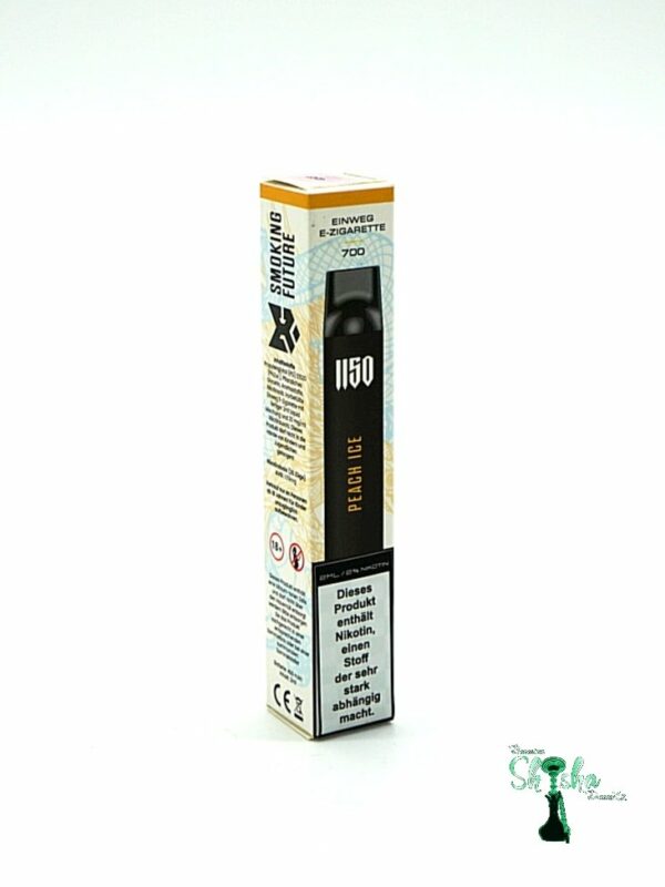 1150 x Raf Camora - Einweg Vape - PEACH ICE Nr. 3