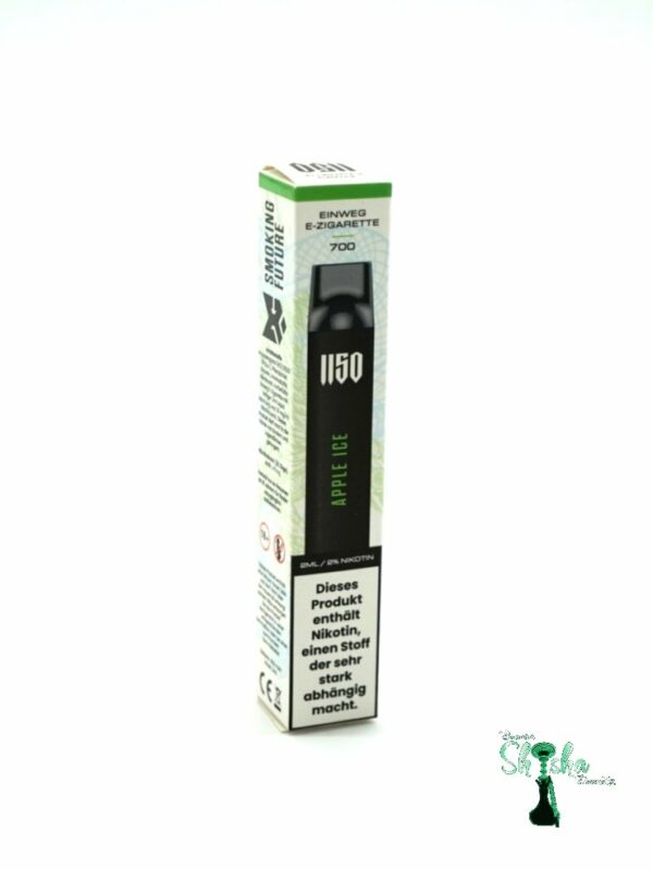 1150 x Raf Camora - Einweg Vape - APPLE ICE Nr. 8