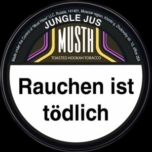 Musth Tobacco – Jungle Jus 200g ( 179,50€ pro 1kg )