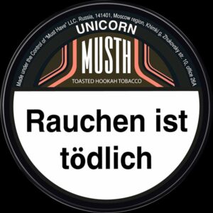 Musth Tobacco – Unicorn 25g ( 236,00€ pro 1kg )