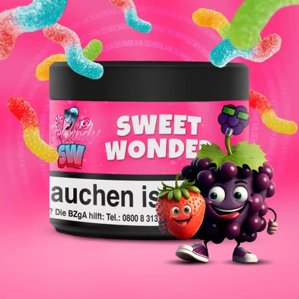 By Candy Tabak - Sweet Wonder 65g ( 275,38€ pro 1kg )