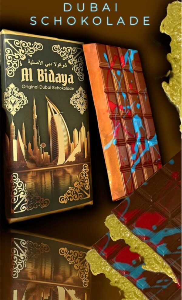 Al Bidaya - Dubai Schokolade 200g (11,95€ pro 100g) - Image 2