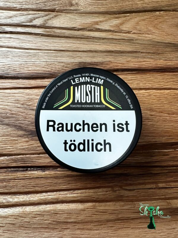 Musth Tobacco - LEMN-LIM 200g ( 179,50€ pro 1kg )