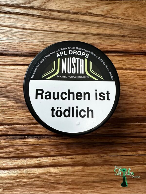Musth Tobacco - APL DROPS 125g ( 191,20€ pro 1kg )