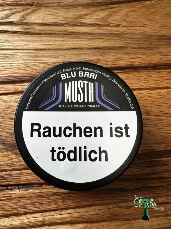 Musth Tobacco - BLU BRRI 125g ( 191,20€ pro 1kg )