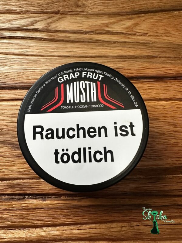 Musth Tobacco - Grap Frut 200g ( 179,50€ pro 1kg )
